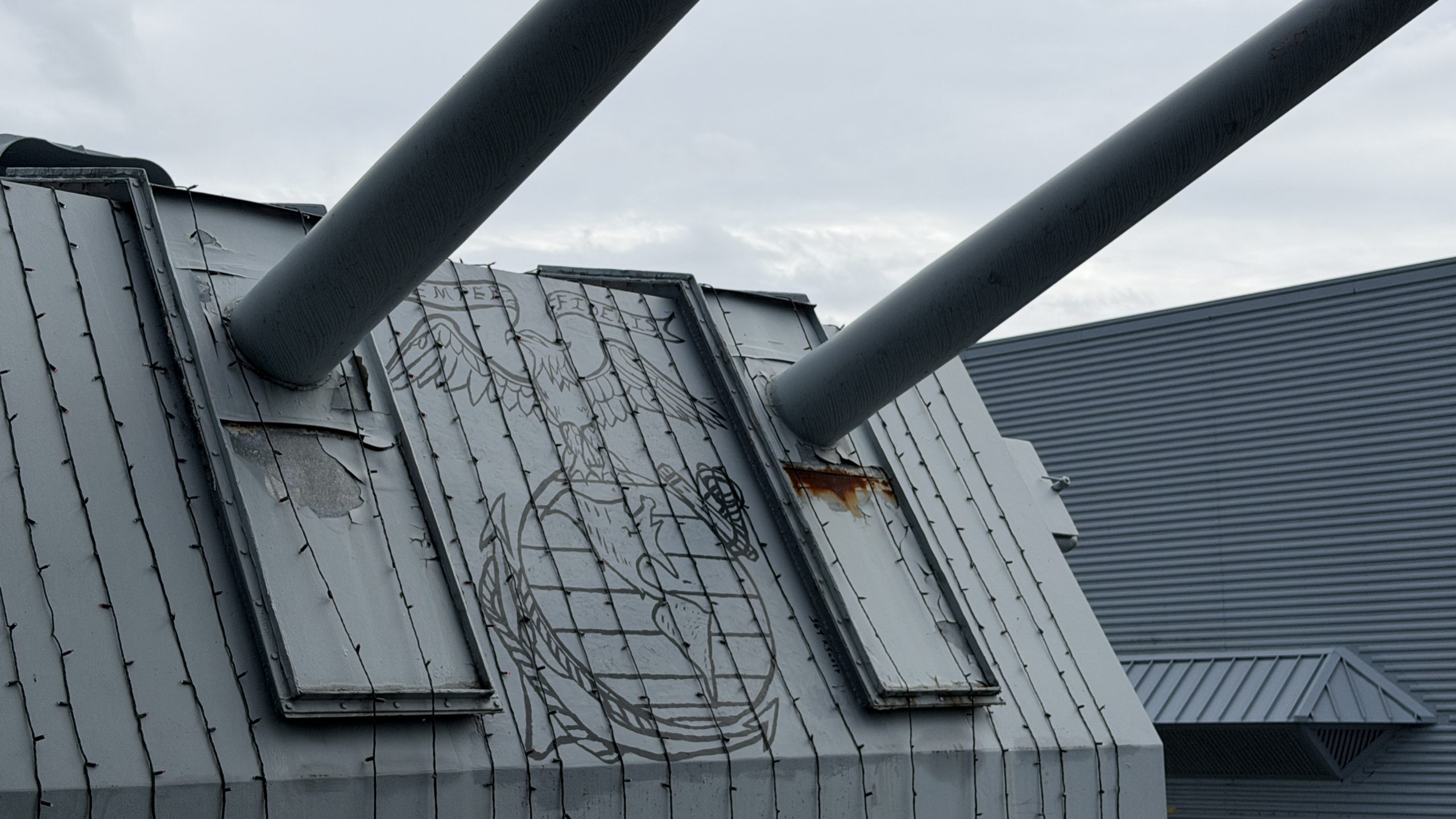 USS Wisconsin Iowa-Class Battleship Tour. Photo by 19FortyFive Reporter Christian D. Orr.