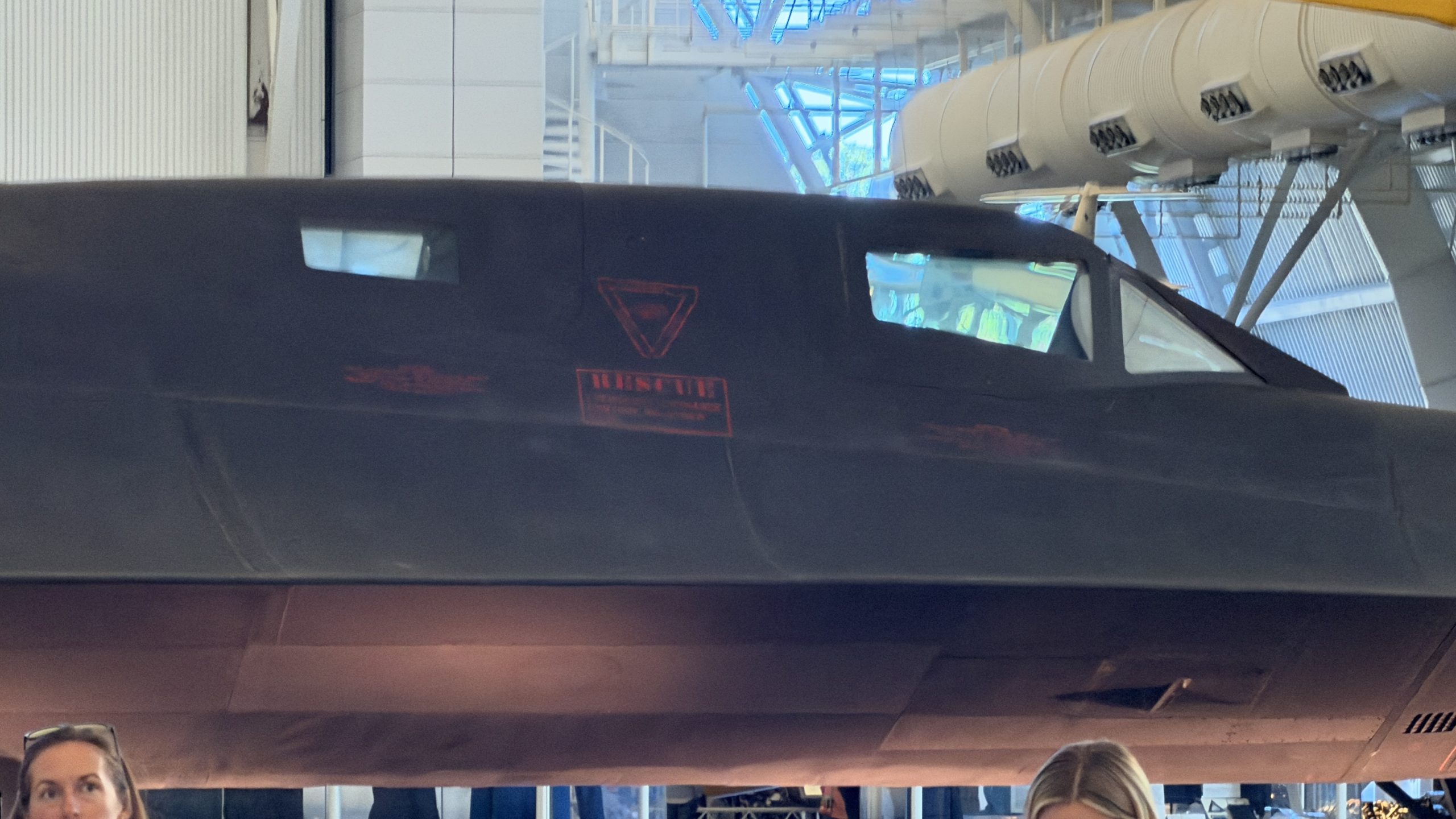 SR-71 Blackbird at Steven F. Udvar-Hazy Center Taken on 10/23/2026.