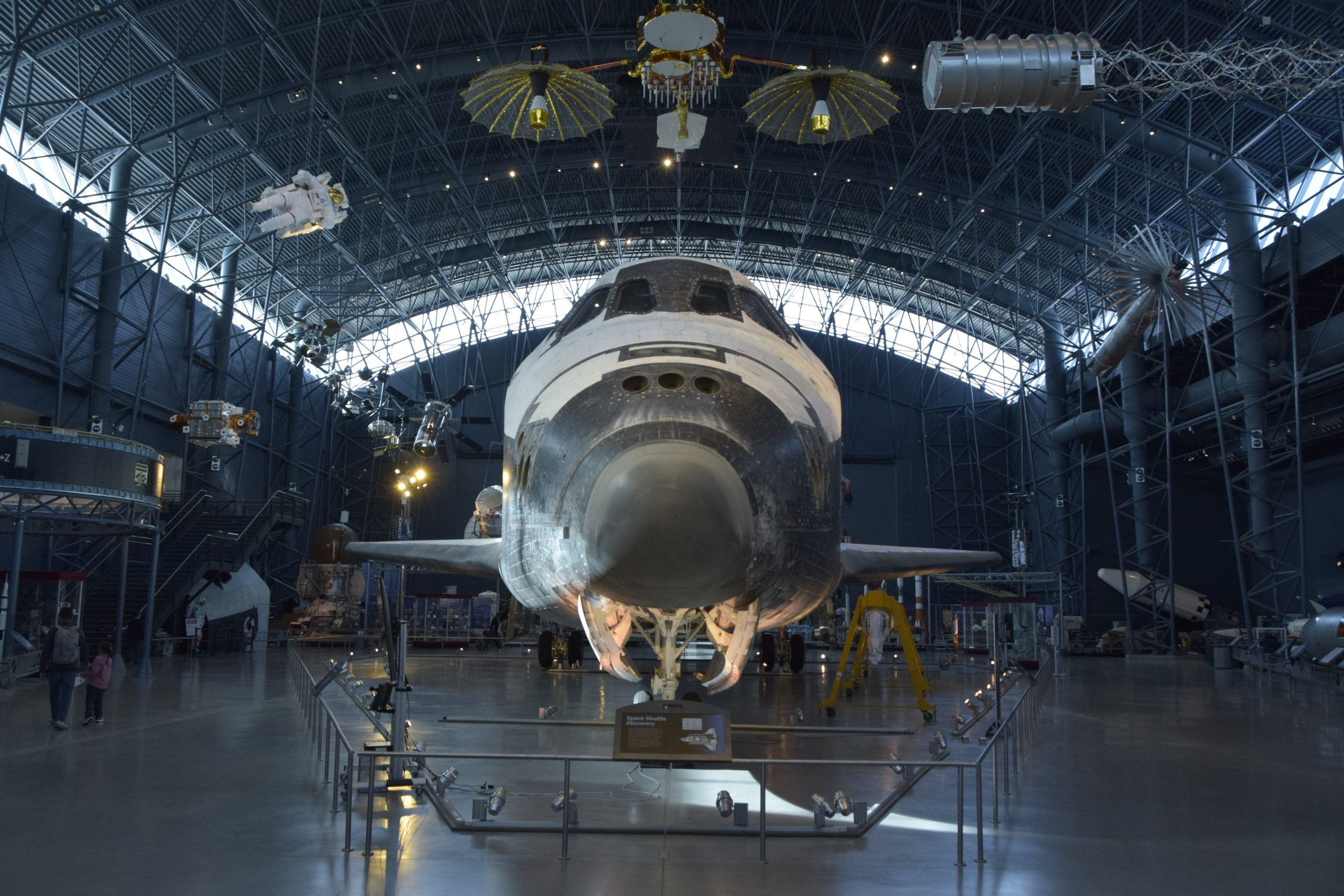 Space Shuttle at the Smithsonian Outside of Dulles. 19FortyFive.com Photo.