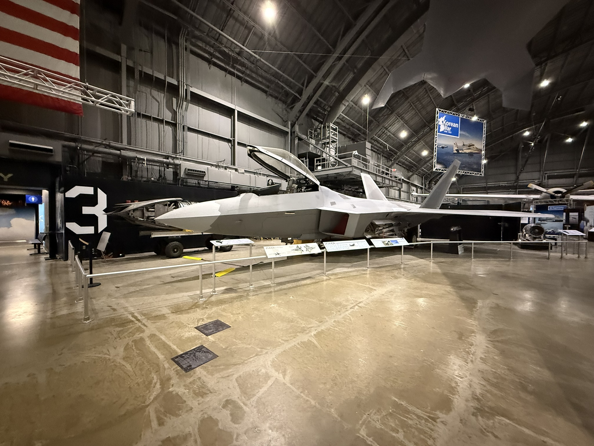 F-22 Raptor Photo at the National Museum of the US Air Force.  