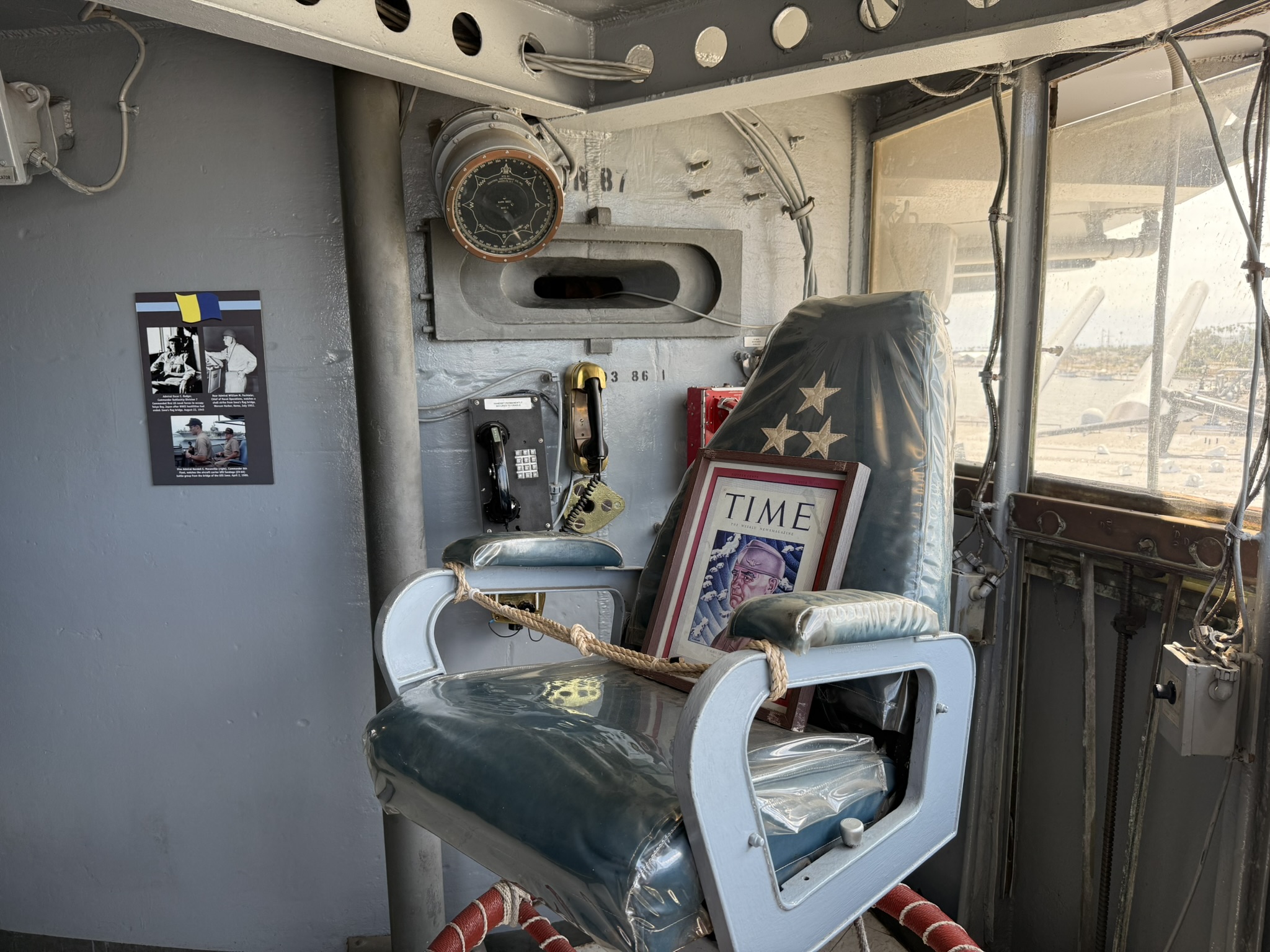 USS Iowa Battleship Visit.