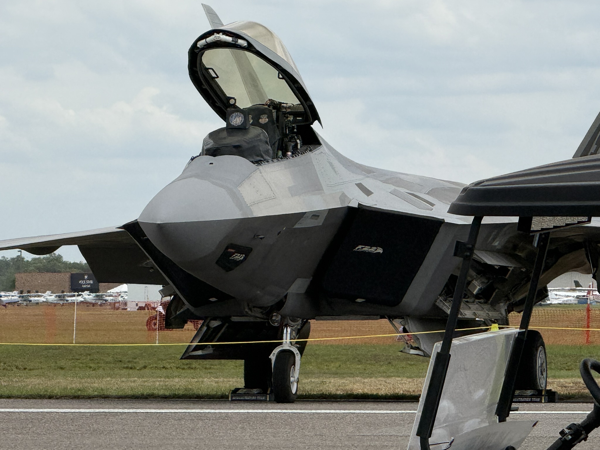 F-22 at Lakeland Air Show. 