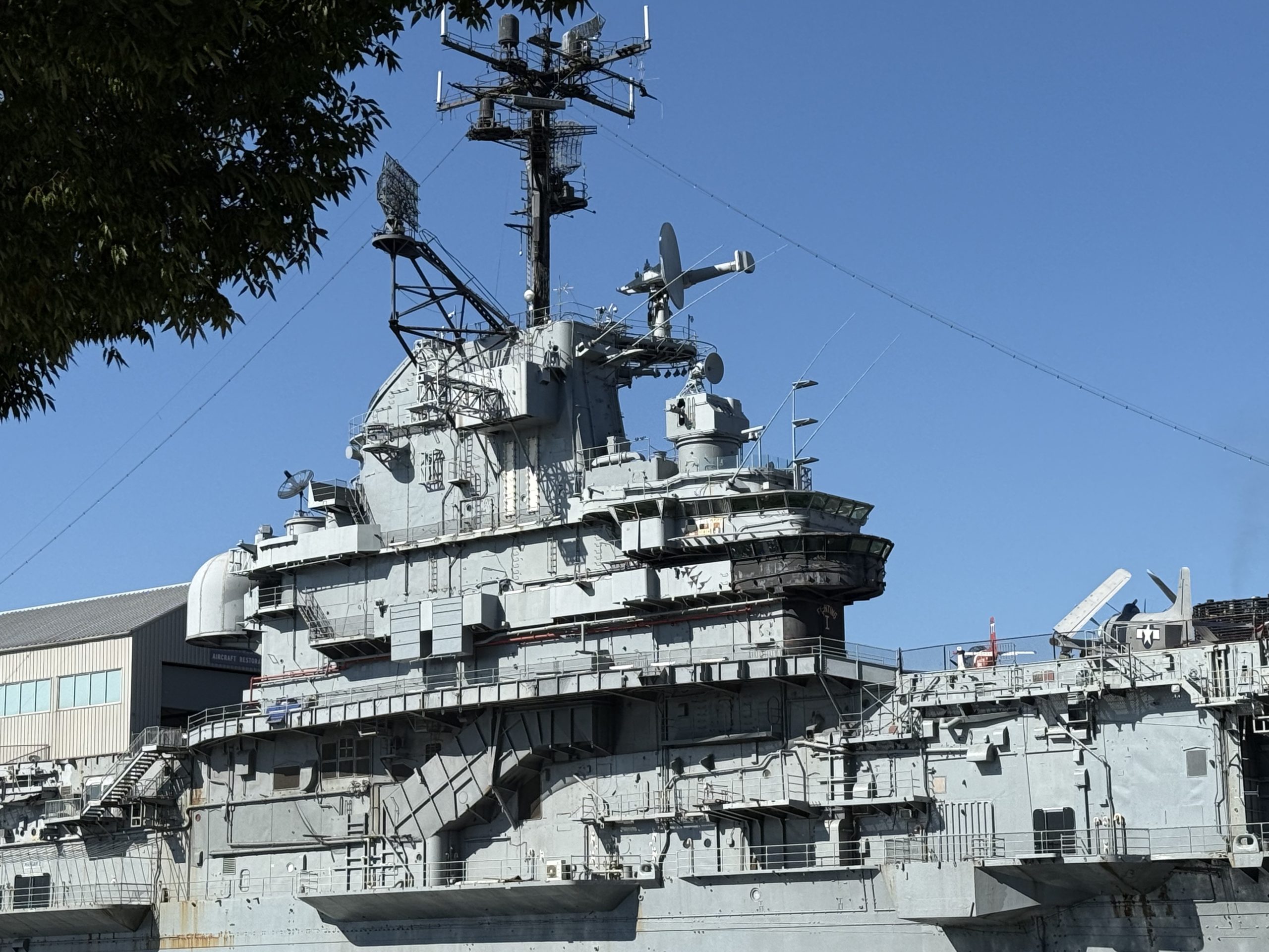 Essex-Class Aircraft Carrier USS Intrepid Tour from 2025. 19FortyFive Original Image.