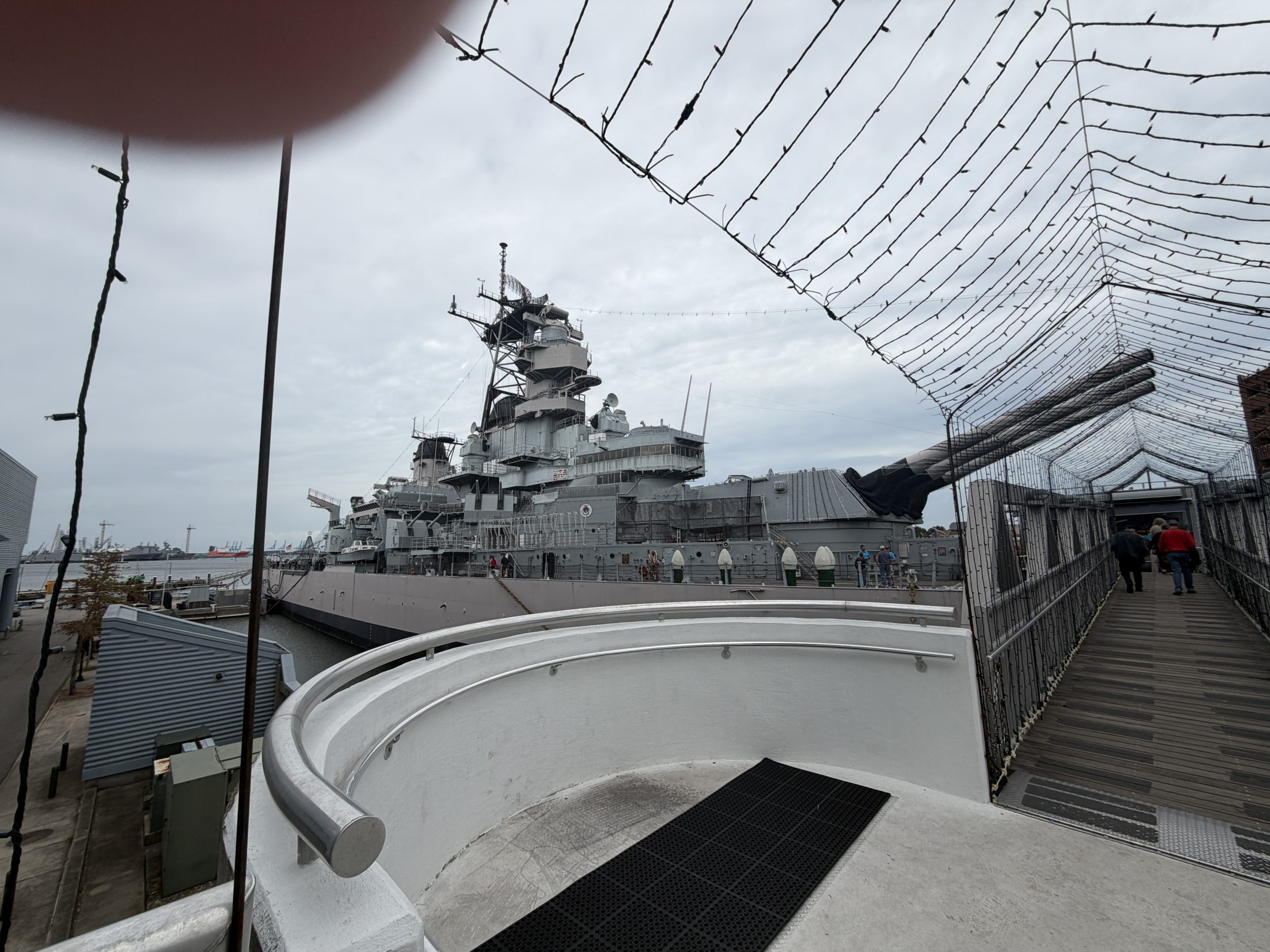 USS Wisconsin Iowa-Class Battleship Tour. Photo by 19FortyFive Reporter Christian D. Orr.