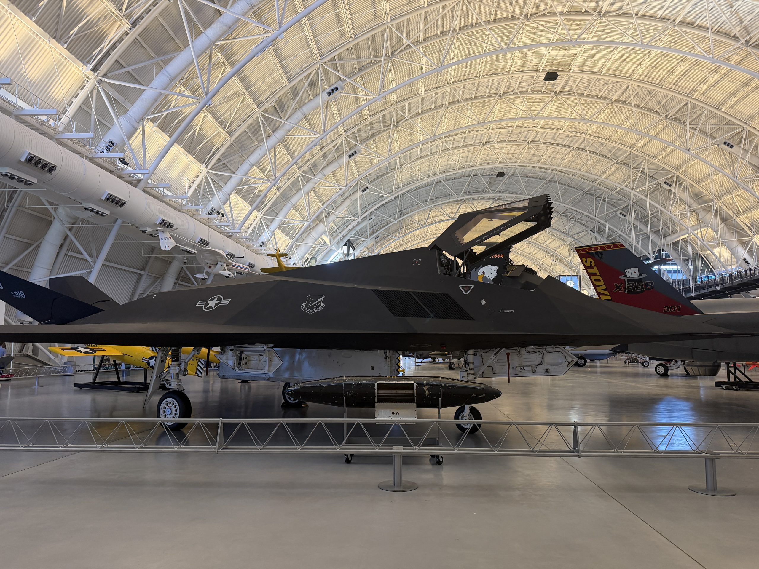 F-117 Nighthawk at the Smithsonian. 19FortyFive Original Image by Christian D. Orr. 