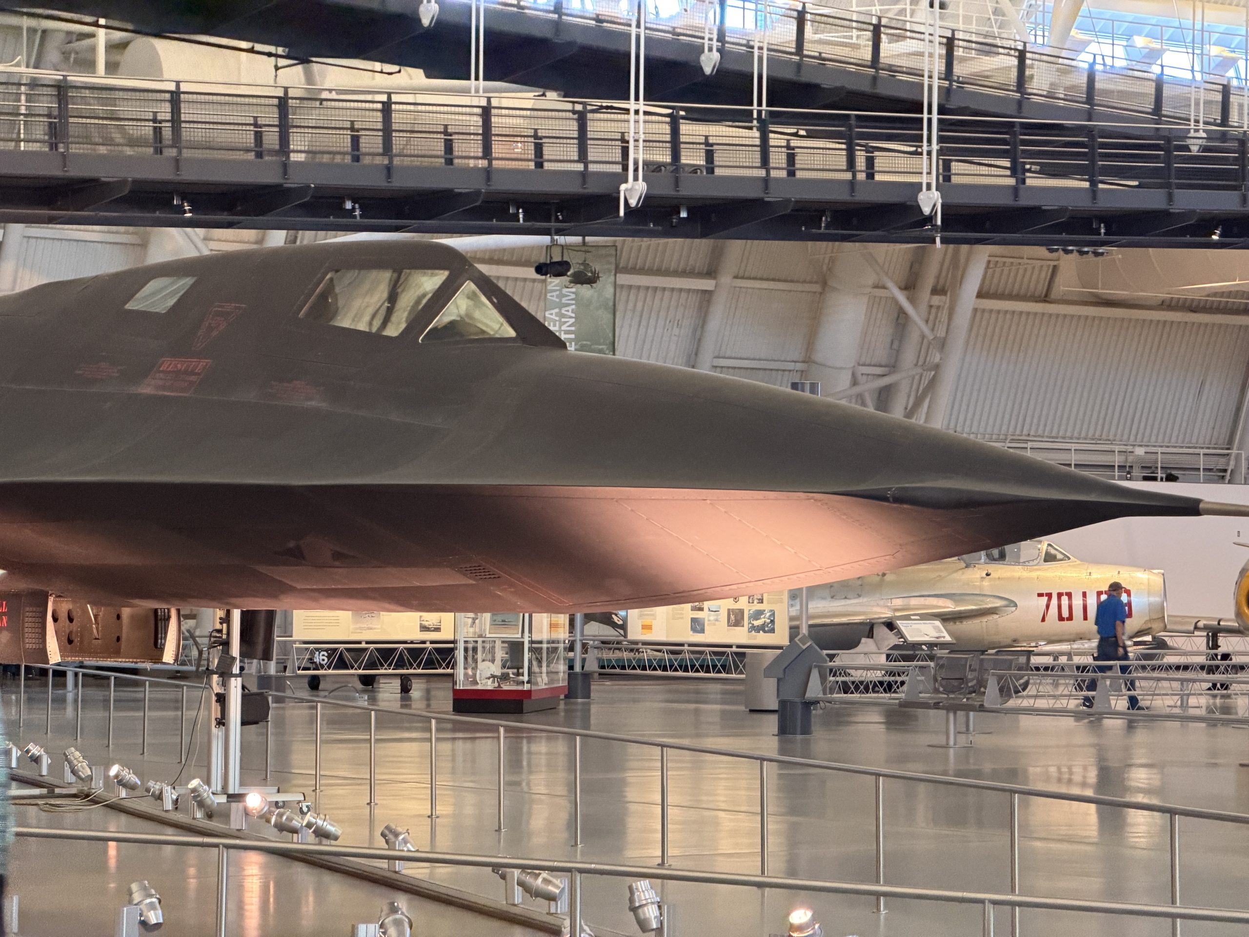 SR-71 Blackbird at Steven F. Udvar-Hazy Center Taken on 10/23/2026.