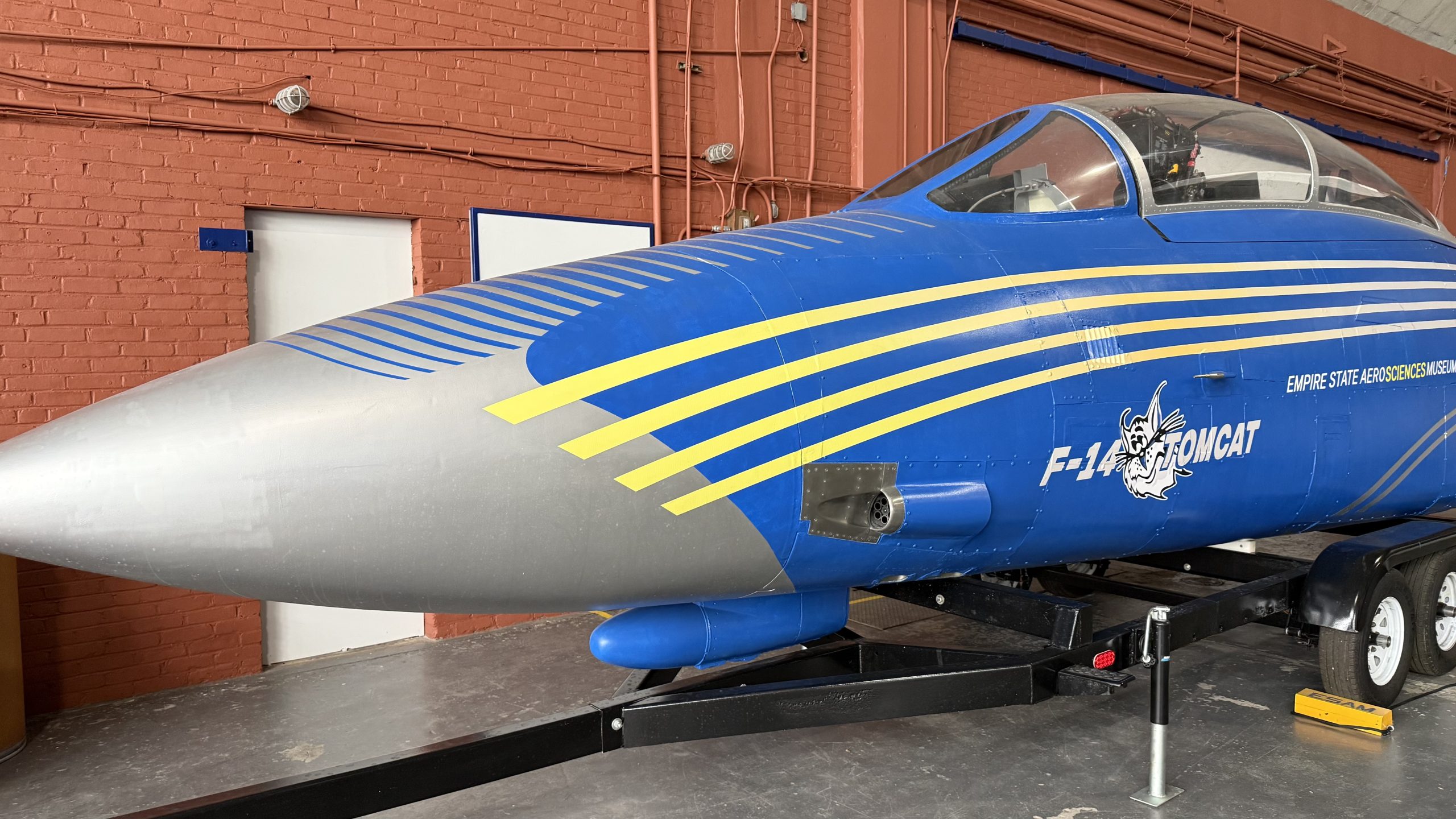 F-14 Tomcat. 19FortyFive staff photo from museum visit.