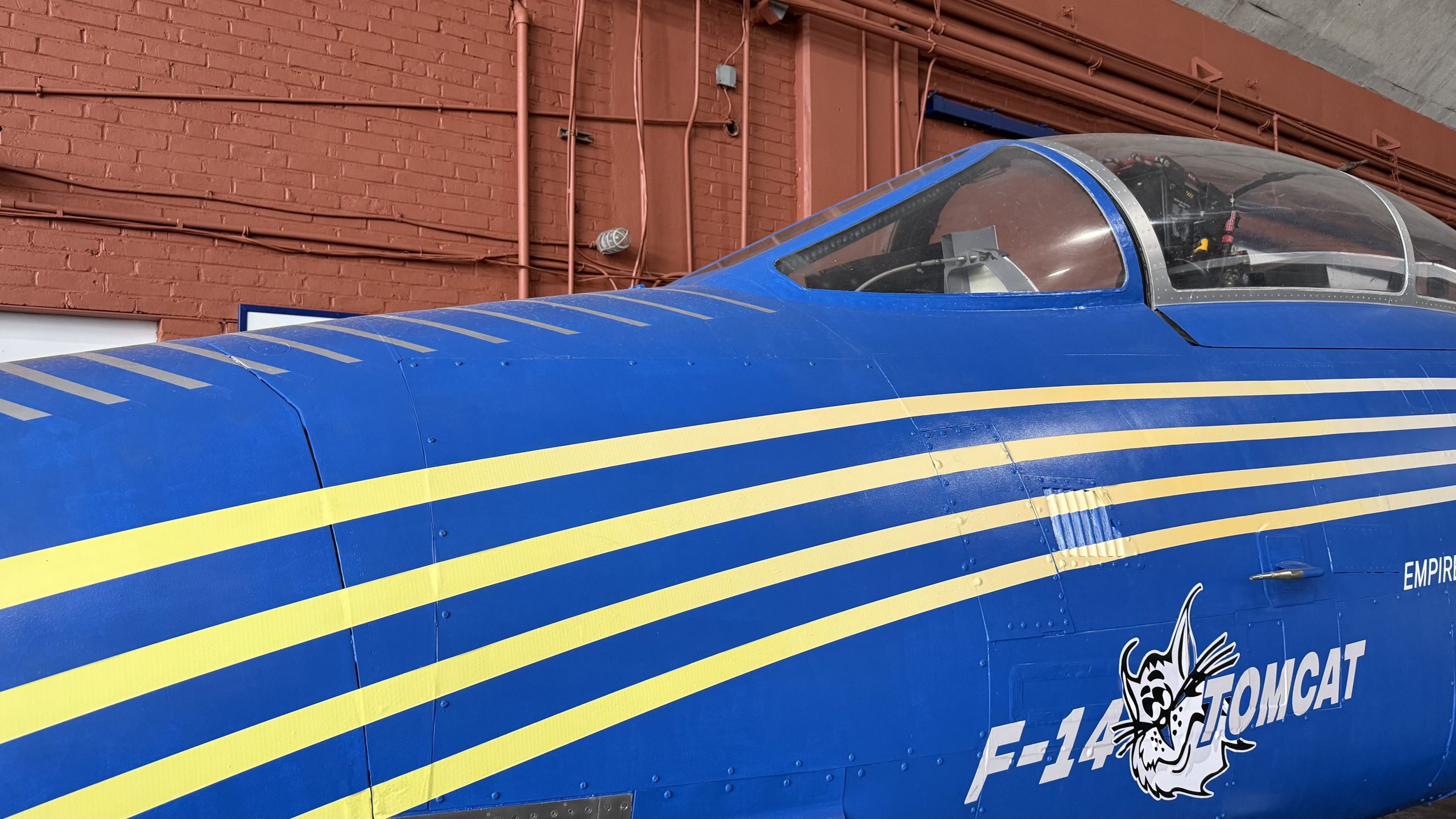 F-14 Tomcat. 19FortyFive staff photo from museum visit.