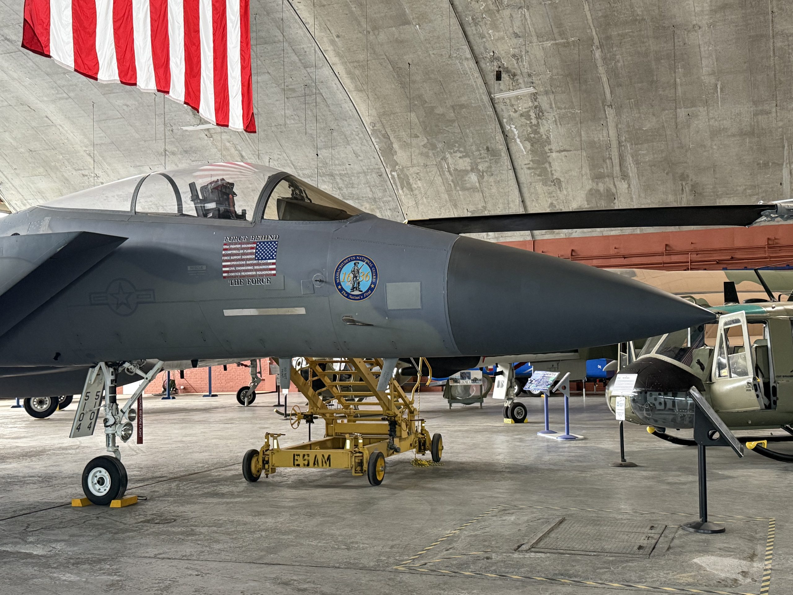 F-15 in museum. 19FortyFive original image taken by our staff. 