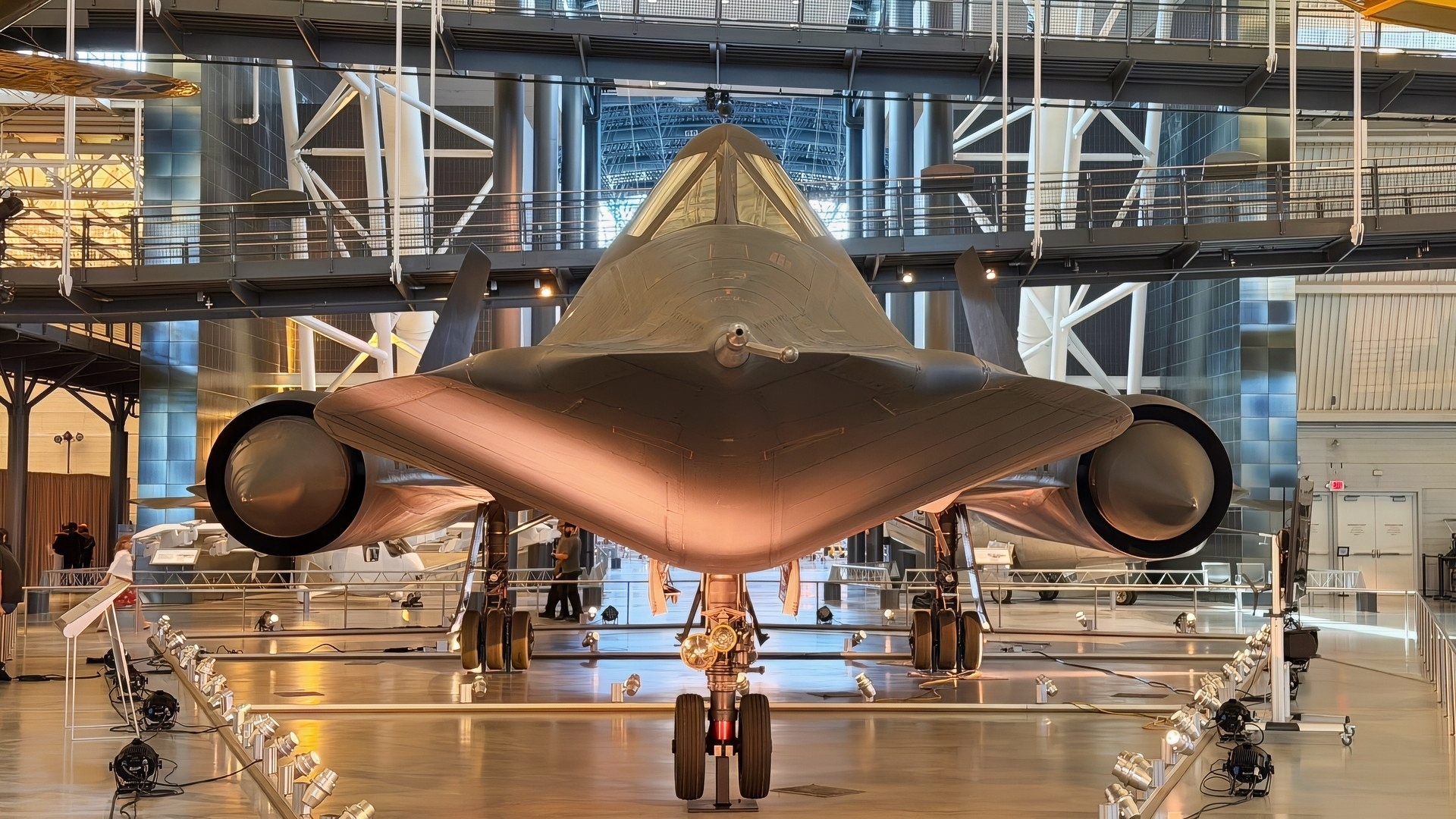 SR-71 Blackbird Sideview. Smithsonian Display Photo Taken by 19FortyFive on 9/30/2026.