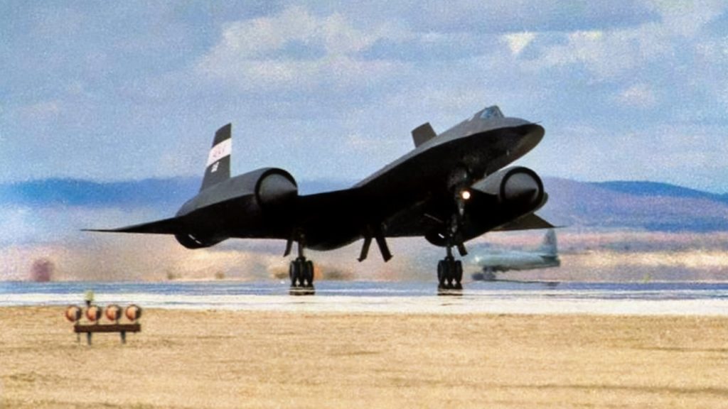 SR-71 Blackbird NASA Photo Handout
