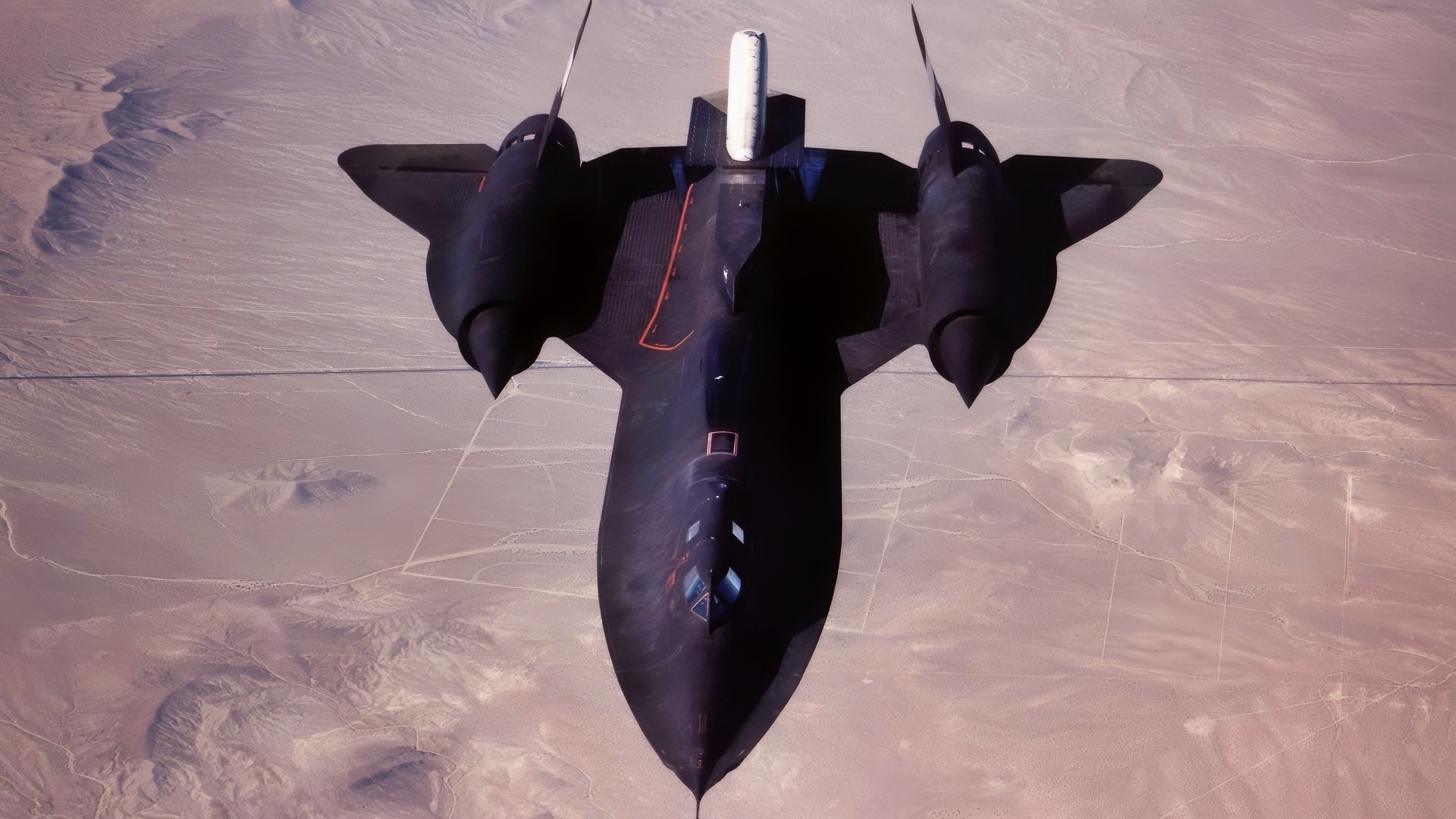 SR-71 Blackbird NASA Photo Handout