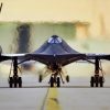 SR-71 Blackbird on the Runway Creative Commons Photo